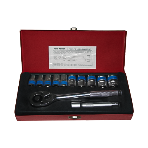 12pcs Soket Pegangan Ratchet Cepat Set (1/2 