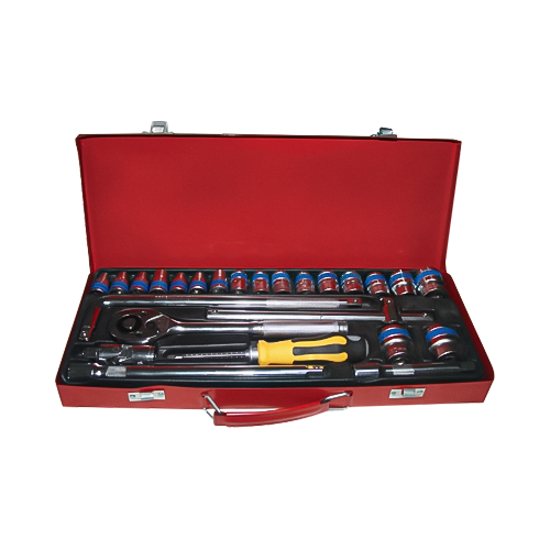 Set soket dampak 25 pcs (1/2 